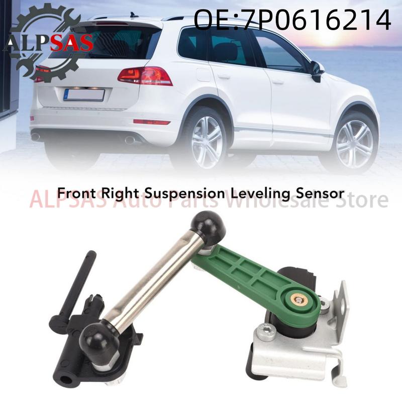 7P0616214 7P0616213 Car Front Left/Right Height Level Sensor For VW Touareg V6 V8 2011-2018 FL FR Car Accessories