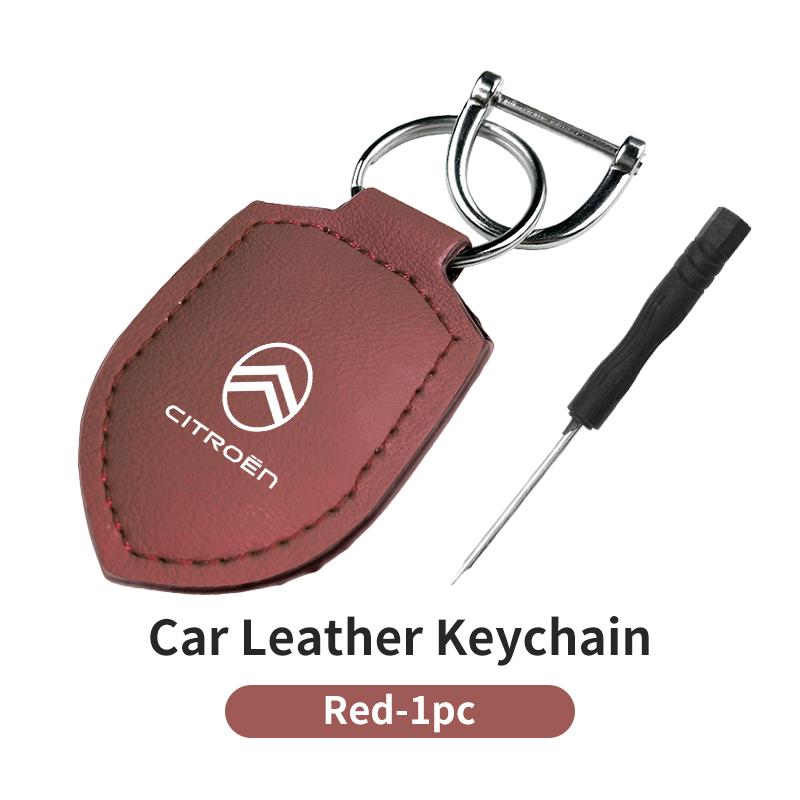 

Shield Shape Keychain Metal Emblem Key Ring For Citroen C4 C3 C5 C1 C3 Berlingo Celysee Cactus Picasso Aircross Saxo Grand червоний