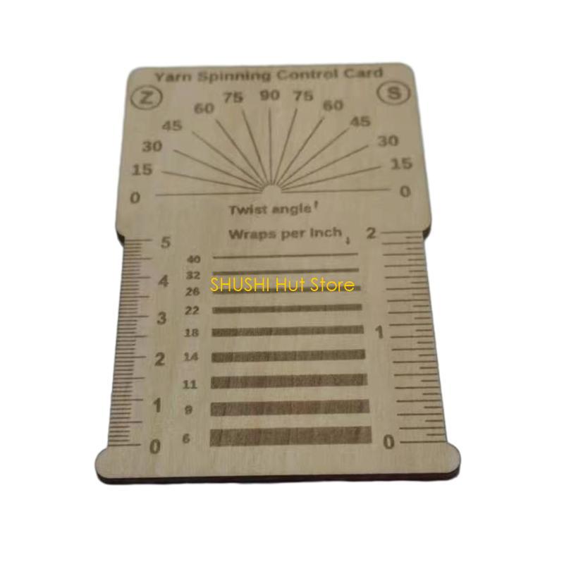 Knitting Needle Gauge Knitting Needle Measureament Tool Knitting Yarns Measuring Tool for DIY Craft Project D57B