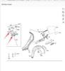 Compatibile per Mercedes W212 Coperchio Esterno Svasato Serbatoio Carburante 2126300000 0067 2127570006