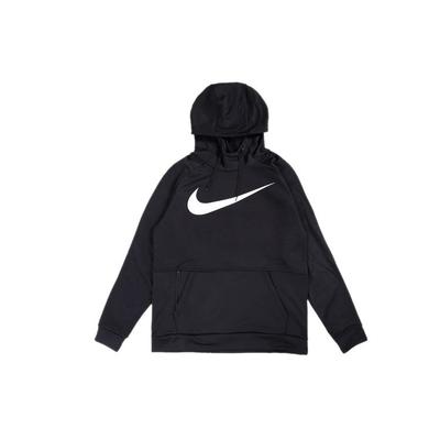 Pánská mikina s kapucí Therma Swoosh Training Pullover Černá CU6240-010