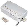 Artec LPA210 Alnico 5 Cover Humbucker Pickup Bridge PU for Les Paul Electric Chrome Guitar,
