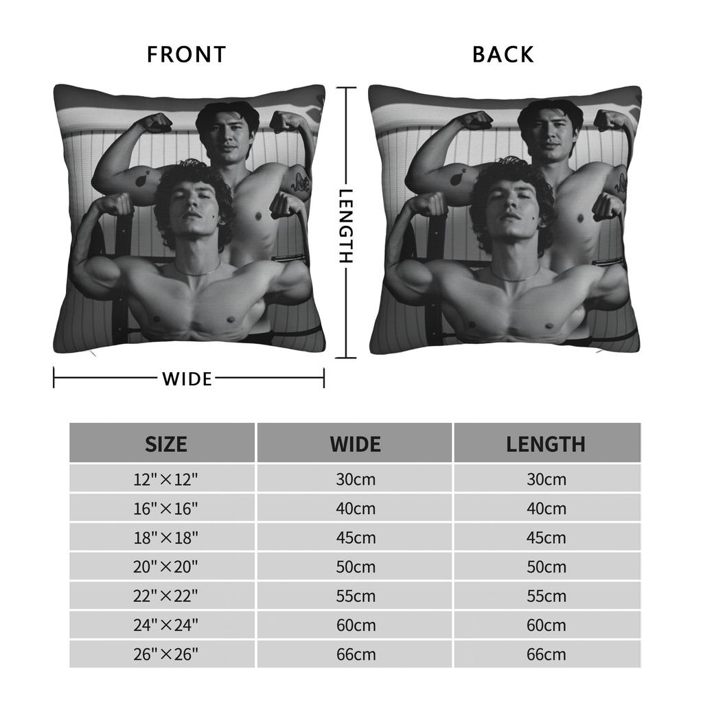 Heated Rivalry Pillow Case Vintage Pillow Cover Comfy Pillowcases For Chair Sofa Home Decor