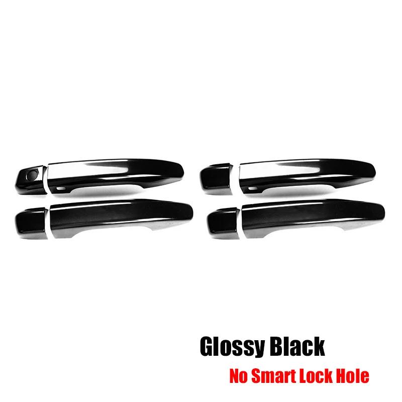 For Honda Accord 10th 2018 Door Handle Cover Protector Trim Exterior Car Accessories Carbon Fiber Look Gloss