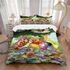 Pooh Friends Acre Wood Print 3Pcs Bedding Setduvet Cover With 2 Bedropillowcase Home Birthday Gift