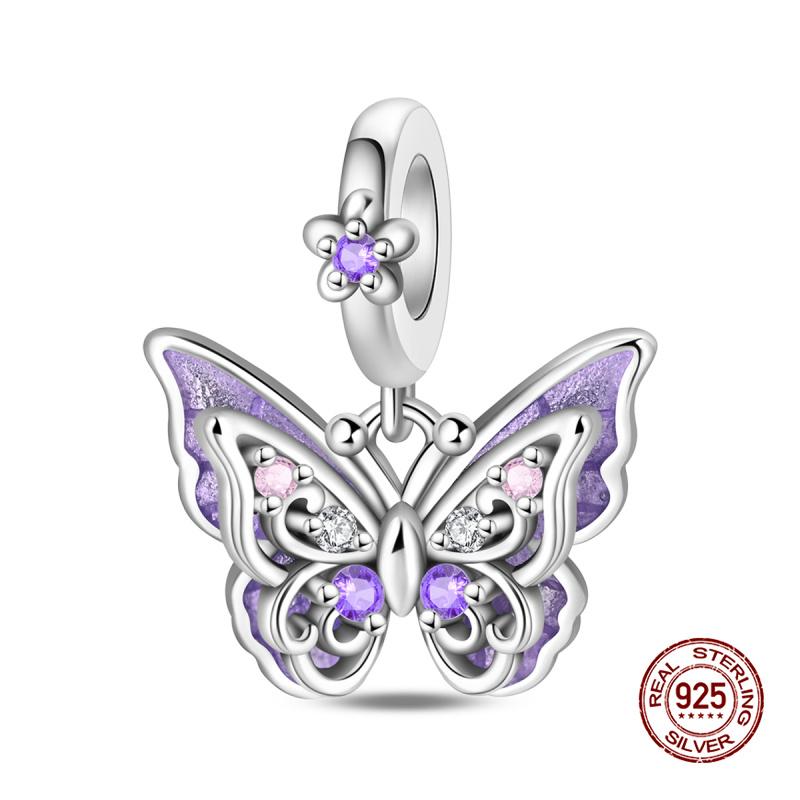 New In Charms Copper Pumpkin Flower Basket Pendant Charm Bead Fit Women 3Mm Original Bracelet Diy Fine Jewelry Gift