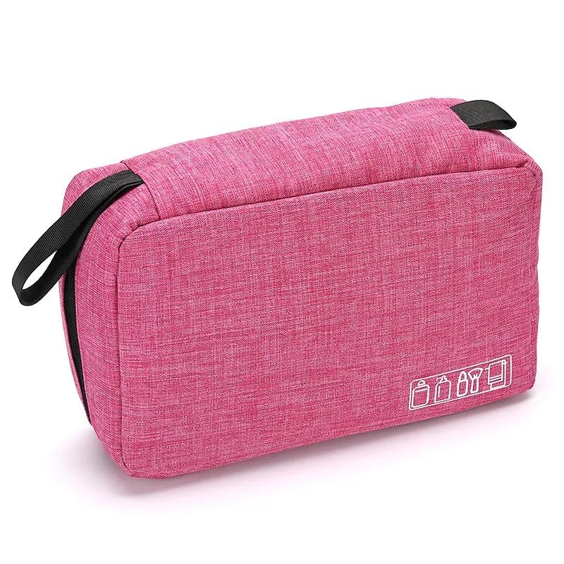 Mens Travel Bathroom Hanging Toiletry Bag Canvas Dopp Kit Necessaries Bag Shaving Shower Women Beauty Cosmetic Makeup Organizer
