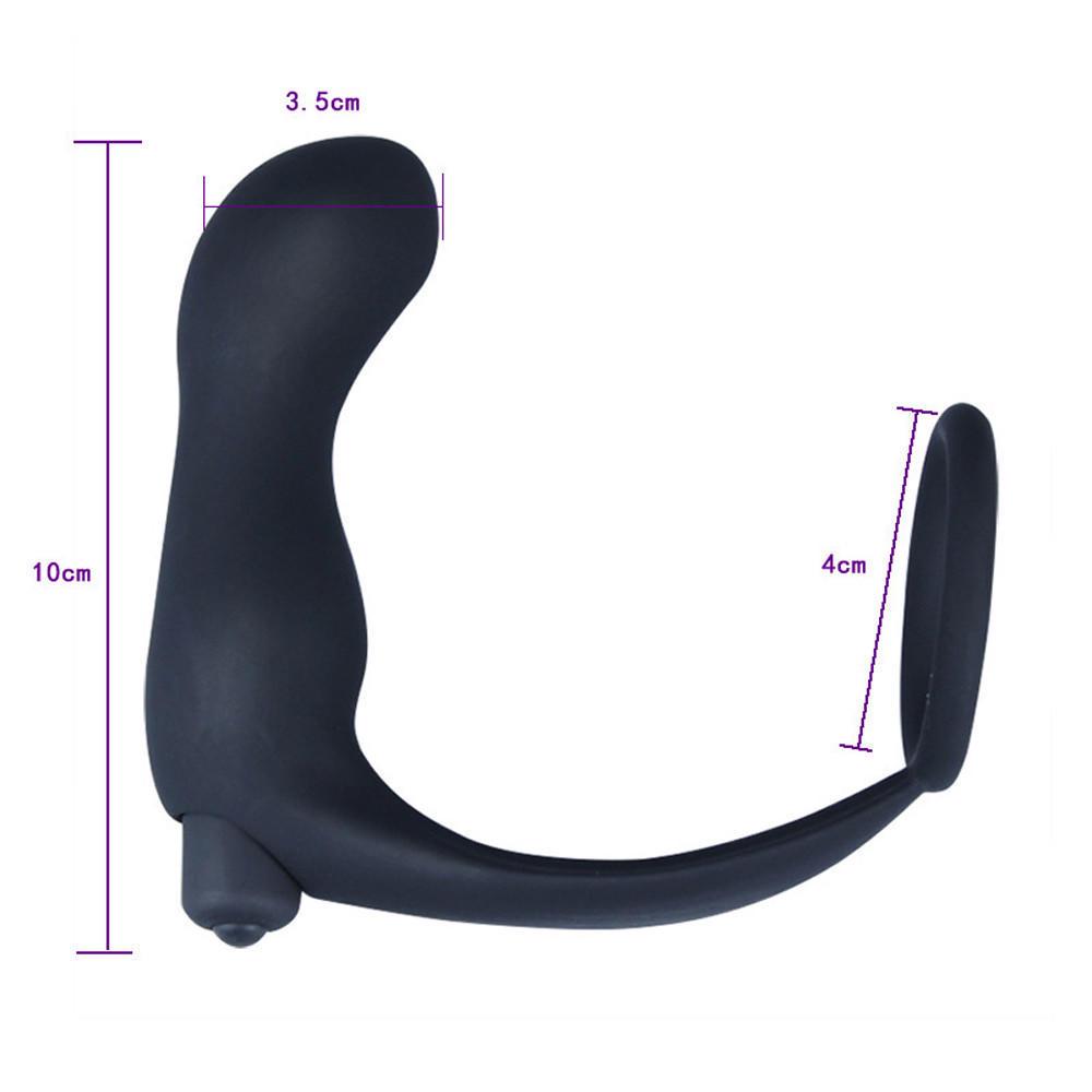 Silicone Waterproof G Point Stimulate Prostate Massager Anal Vibrator Sex Toys