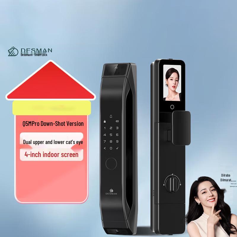 DESMAN Q5MPro Smart Full-Automatic Fingerprint Door Lock