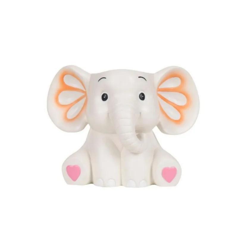 Creative and Cute Elephant Pen Holder Storage Ornament Cartoon Animal Office Desktop Decoration Resin Crafts Home Accessories