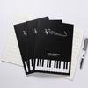 Leeres Notenbuch Notenpapier Notenkomposition Kunst Musiknotizbuch Manuskriptpapier Klaviernotizbuch Songwriting