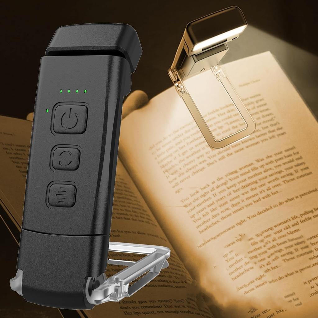 Xiaomi Book Light Rechargeable Reading Light USB Portable Flexible Easy Clip Night Reading Lamp Dimmable Decorative Lighting 500mAh