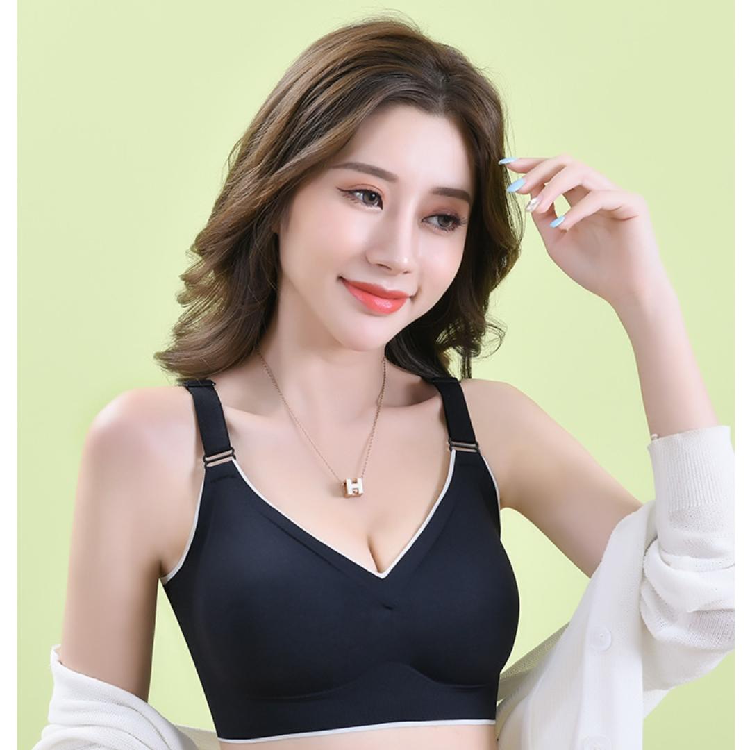 Воздухопроницаемый беспроводной бюстгальтер для йоги — фото 12