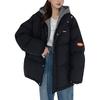 Cotton Jacket Down Cotton Short Hooded Women's Fake Two-Piece Cotton Jacket Winter New Loose Top