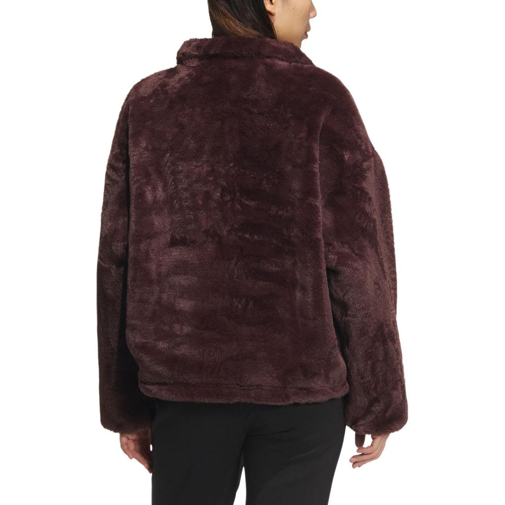 Adidas MODERN REVERSIBLE FUR Jackets & Coats Women's Dark Gray Brown JX6837