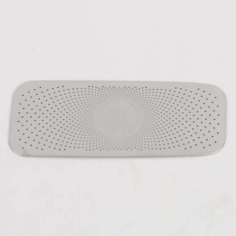 Blue Mountain Speaker Cover with Sequins for 23 Car Models - Stainless Steel Speaker Box Panel Modification