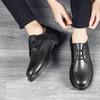 Ny Stil Store Størrelser Letvægts Afslappede Mode Lædersko