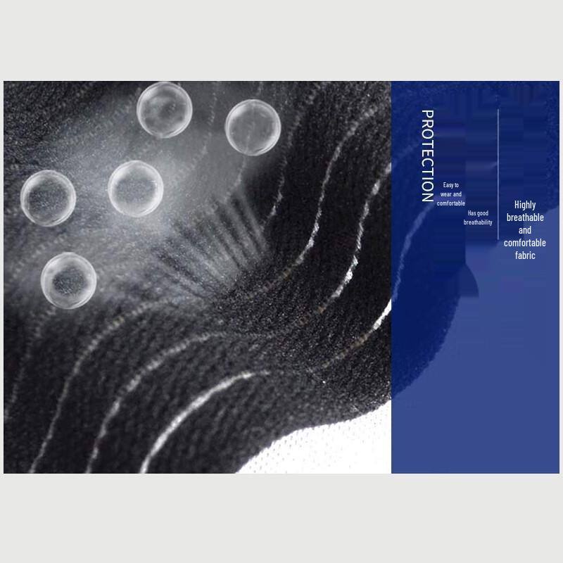 Elastic Knee Support Wraps (Pair)