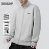 Mark Fairwhale Herren-Sweatshirt mit Stehkragen und Buchstabenprint