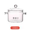 Wutuo High Borosilicate Glass Pot with Pearl Handle