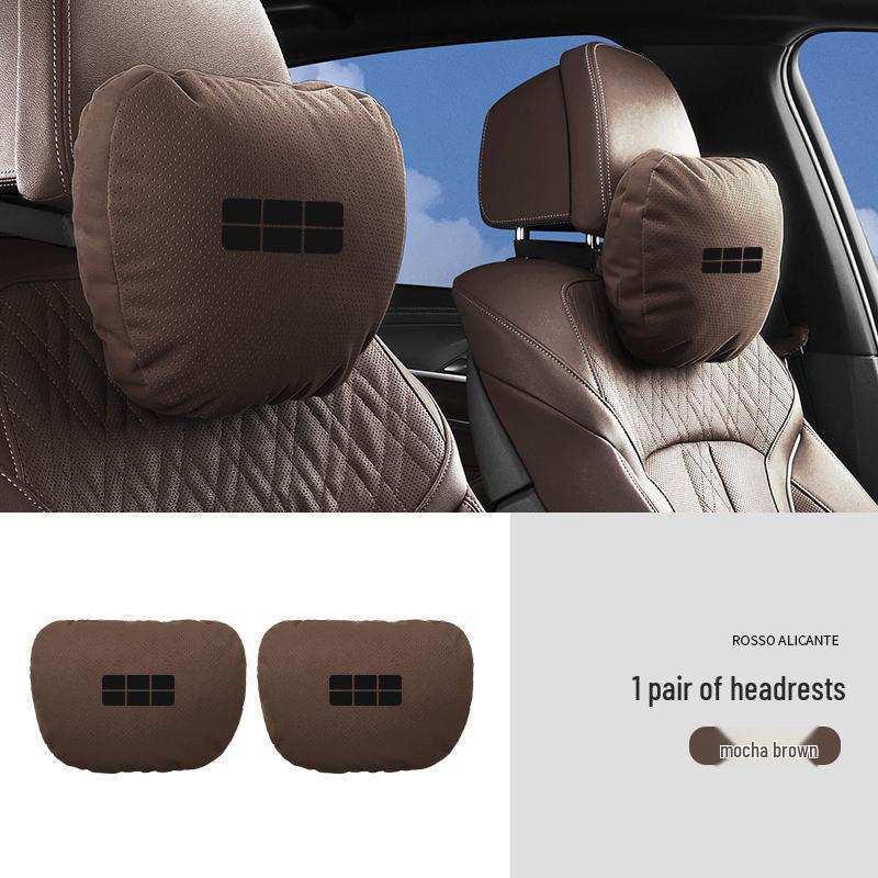 Geely Galaxy L7 Headrest & Lumbar Support Pillow Set for Interior Decoration