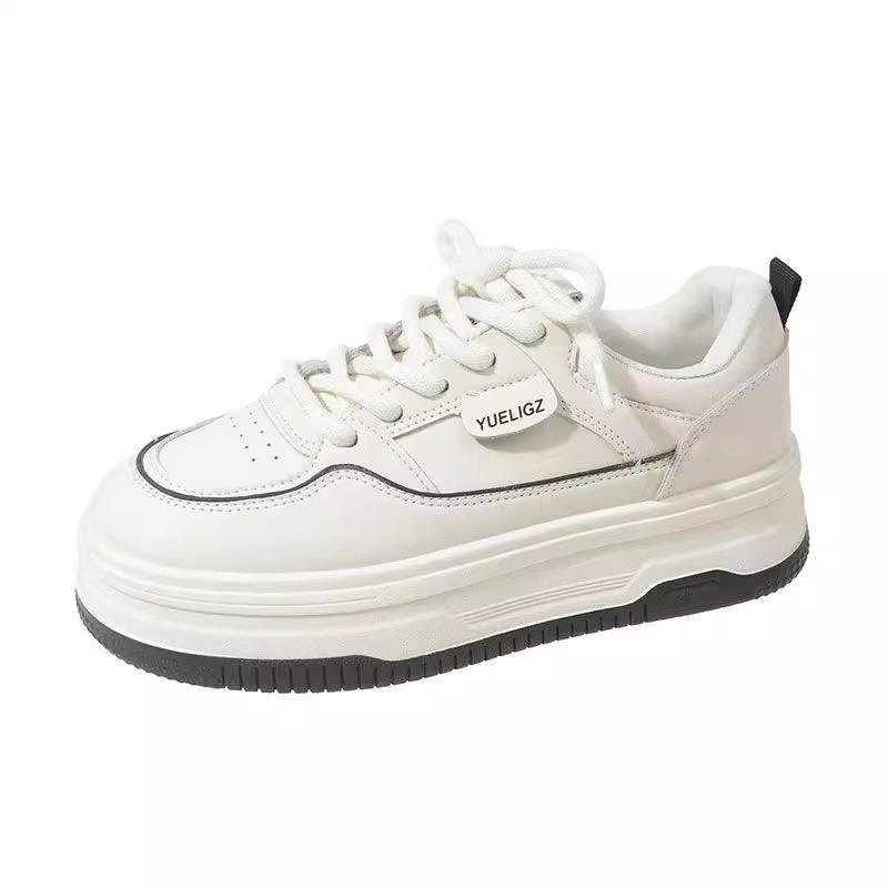 Thick-soled Little White Shoes for Women's 2025 Summer Foreign Trade Casual Sports Shoes, Sub-board Shoes Manufacturers Come To Customize