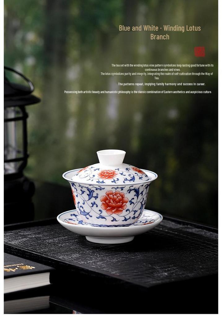 Elegant White Porcelain Gongfu Tea Set: One Pot, Four Cups - Perfect for Home, Office, or Gifts