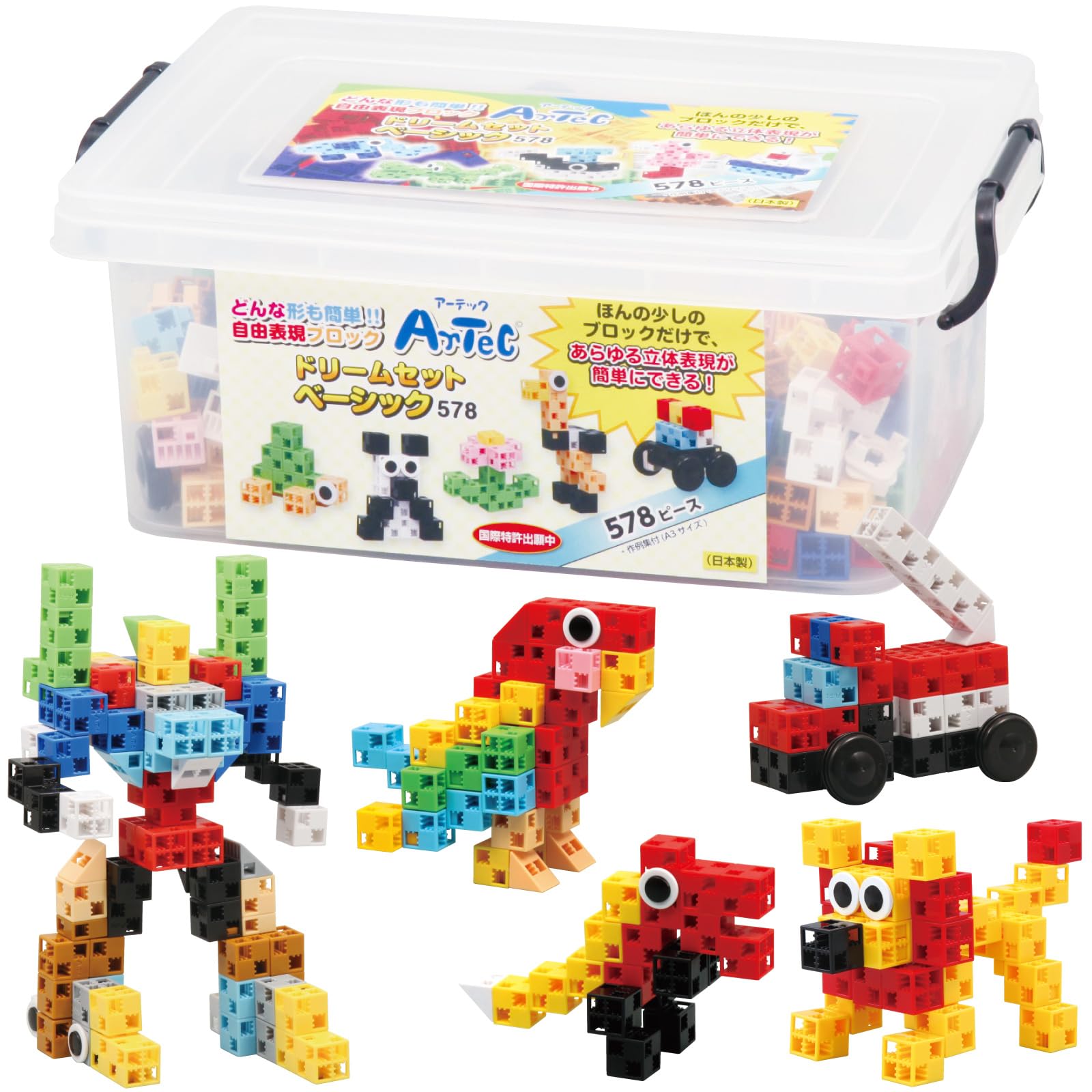 

Artec ArTec Block Dream Set Basic 578 предметов