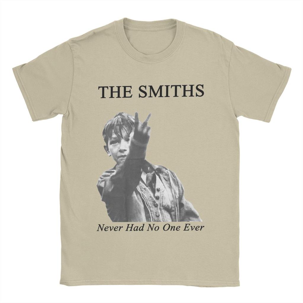 The Smiths Hade Aldrig Någon Någonsin Herr T-shirt Rolig T-shirt Kortärmad Rundhalsad T-shirts Bomull Presentidé Kläder