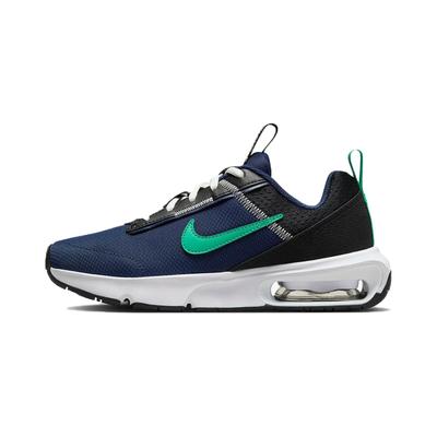 Air Max Interlock GS Midnight Navy Stadium Green Kids Sneakers Blue Black Summit-White DH9393-402