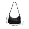 Versatile Retro Women's Shoulder Bags Fashiable Solid Color Crossbody Bag For Women Daily Commuting