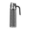 Automatischer Flip-Olivenöl-Spenderflasche 550ml Nachfüllbarer Ölspender Auslaufsicherer Gewürzbehälter Breite Öffnung für einfaches Nachfüllen Kochen BBQ Salat Clea