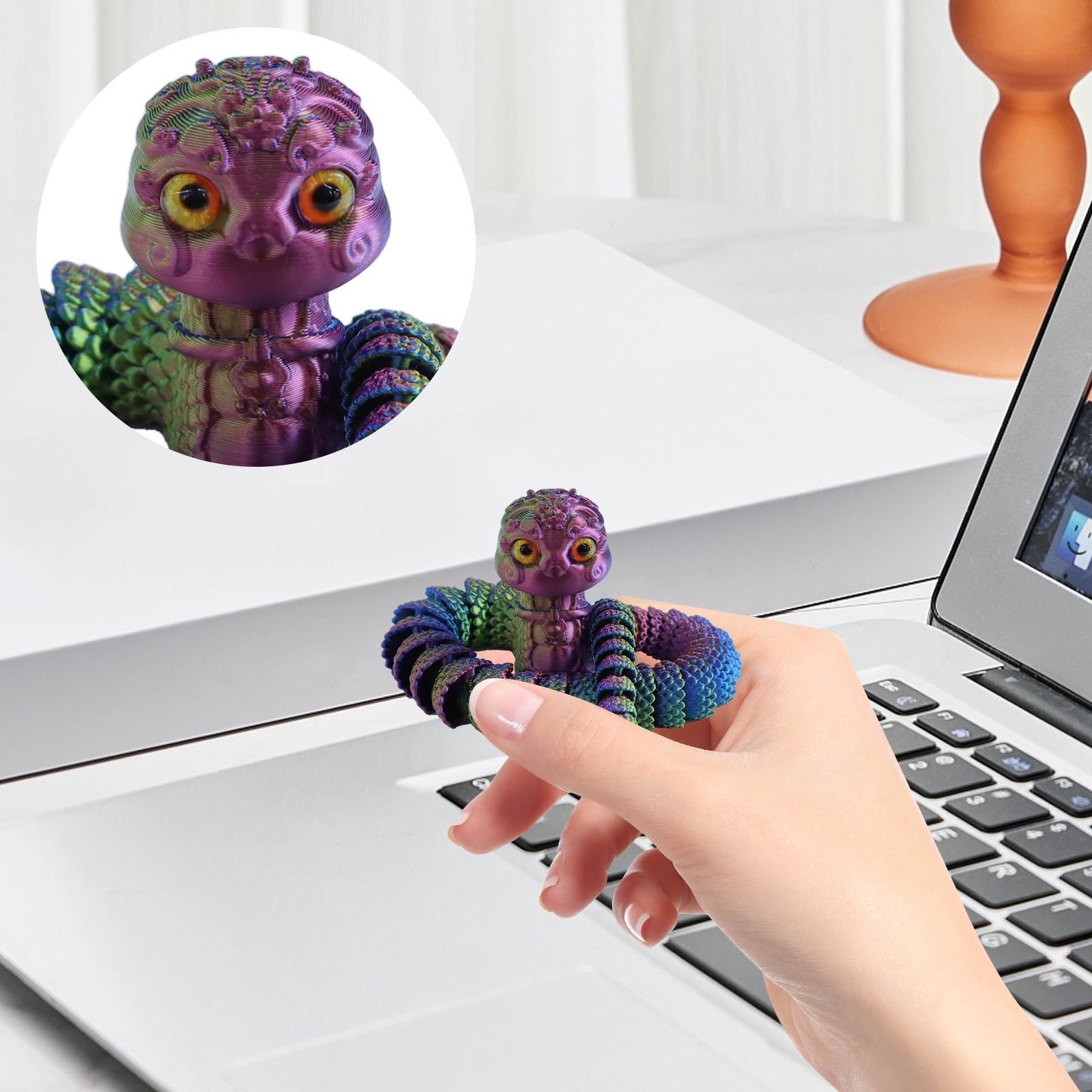 

3D-печатная шарнирная змея One Size