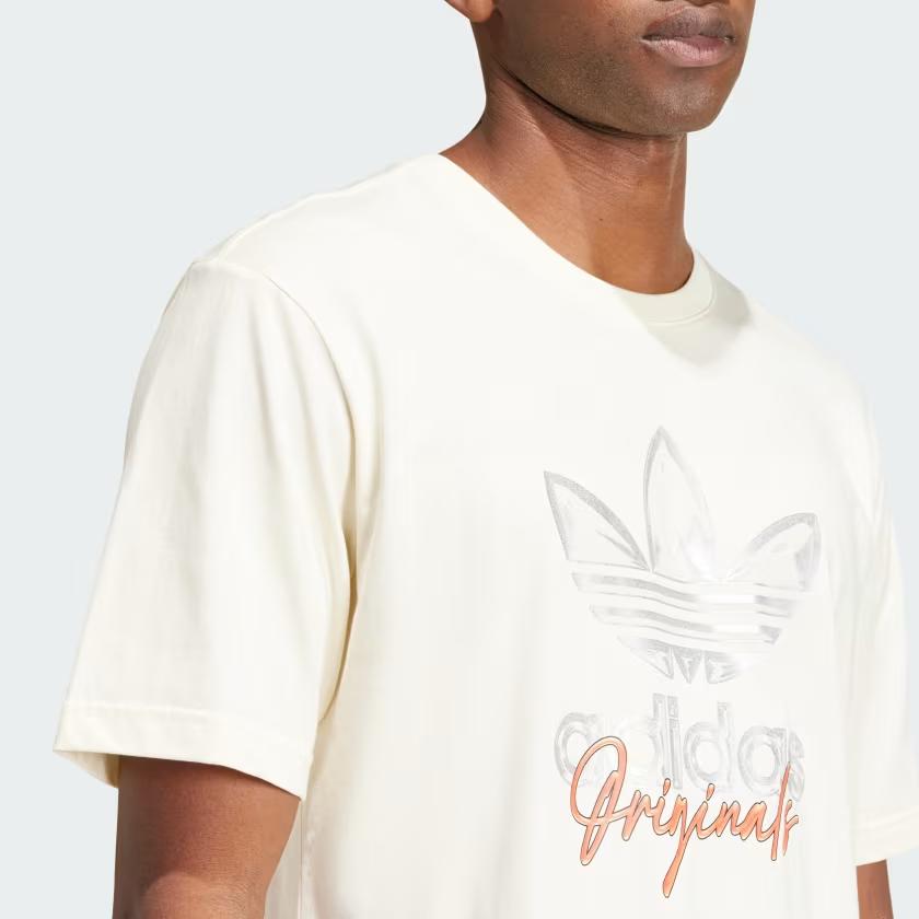 Adidas Training Supply Short Sleeve Tee Cream White Men Streetwear IS2910