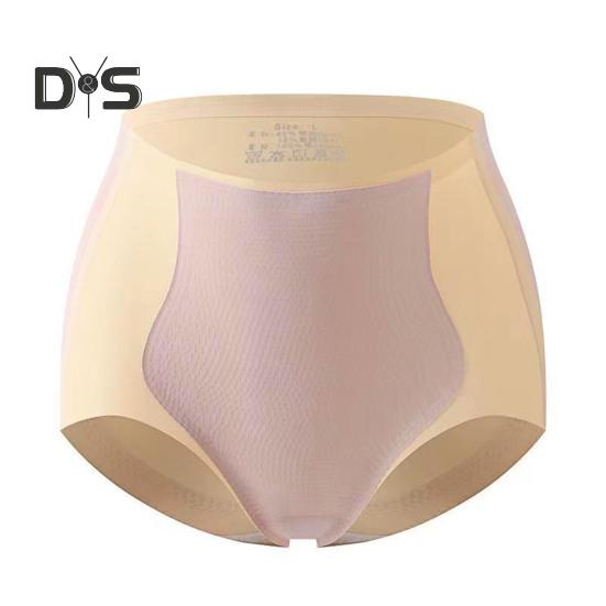 Women Underpants High Waist Tummy Control Seamless Compression But Lift Slimming Great Elasticity Color Matching Anti-septic Lady Briefs Panties