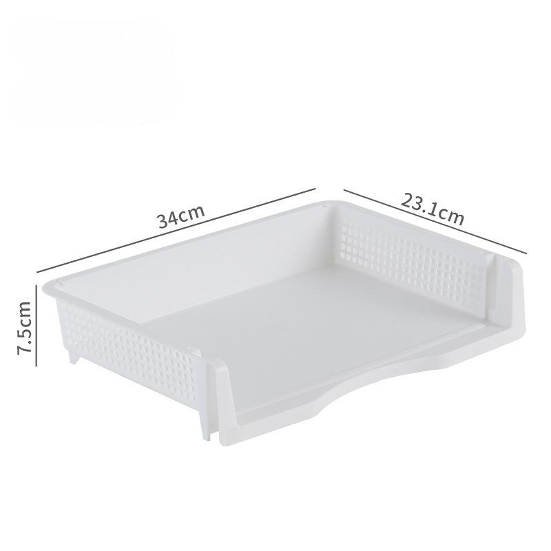 

Настольный органайзер для документов формата А4, штабелируемый, из ламинированного пластика, подставка для бумаг, лоток для хранения, для дома и офиса