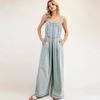 Women's Jumpsuit Wide-Leg Jeans Overalls
