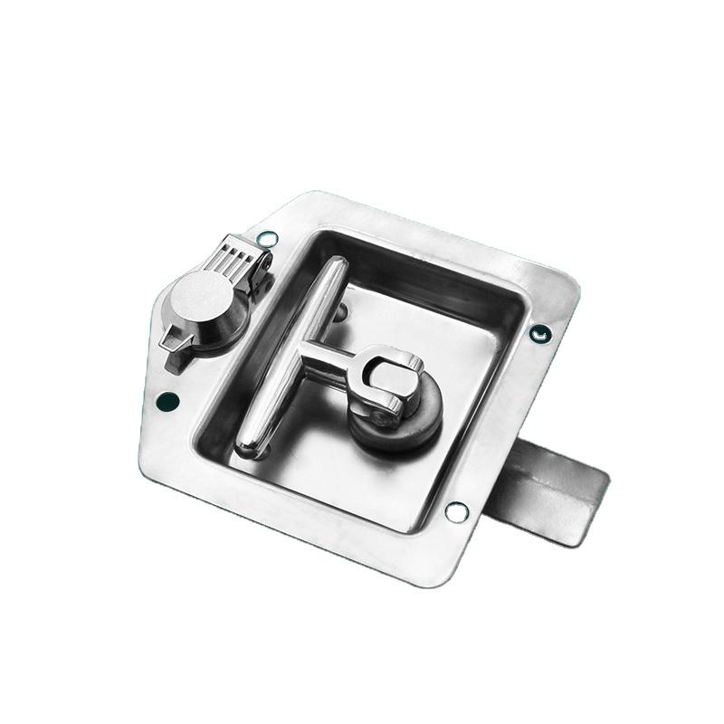 Door Handles and Locks for Generator Canopy Cabinet Lock Paddle Latch SK1-830-3 (Silver,Stainless Steel) серебряный