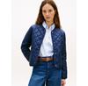 Women's Lightweight Water Repellent Quilted Padded Jacket (WW0WW47290) Blue
