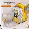 Desktop Storage Box, Bookshelf On Desk, Office Book Storage Rack, Student Study Table, Stationery Compartment, Pen Holder