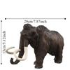 Collectible Realistic Elephant Model Toy Handmade Elephant Miniatures Figurine  Children Toys