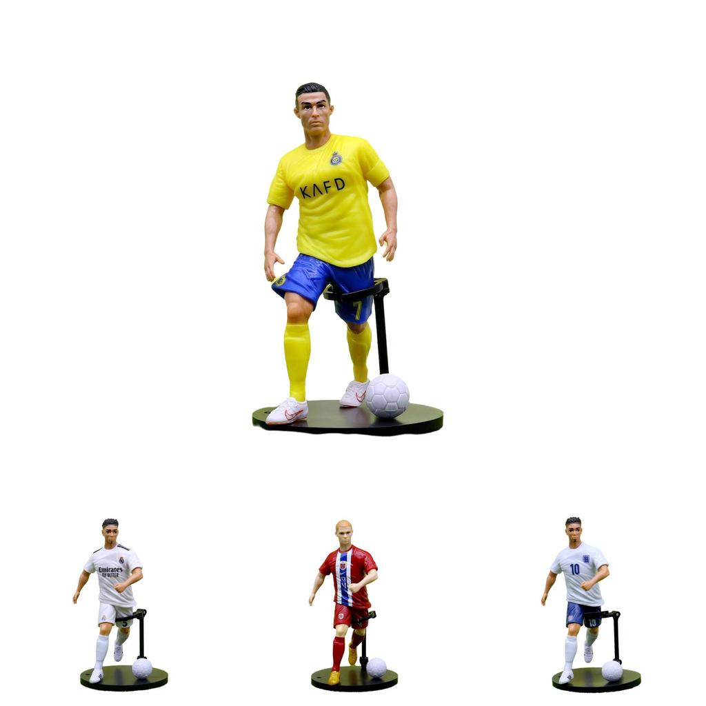 19cm PVC Fußballstar Figur Sammlerstück Perfektes Geschenk Für Fußballfans Und Heimdekoration