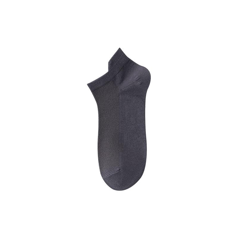 Men's Summer Thin Mesh Breathable Ear Lift 10a Antibacterial Antiodor Mint Cool Socks