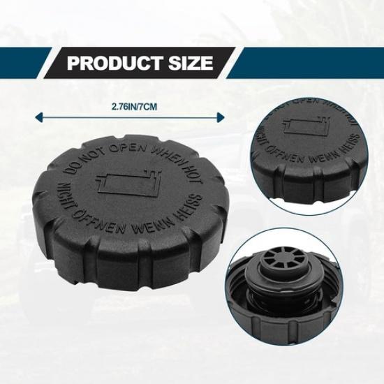 Radiator Coolant Reservoir Tank Cap Replacement Compatible with Multiple Mod