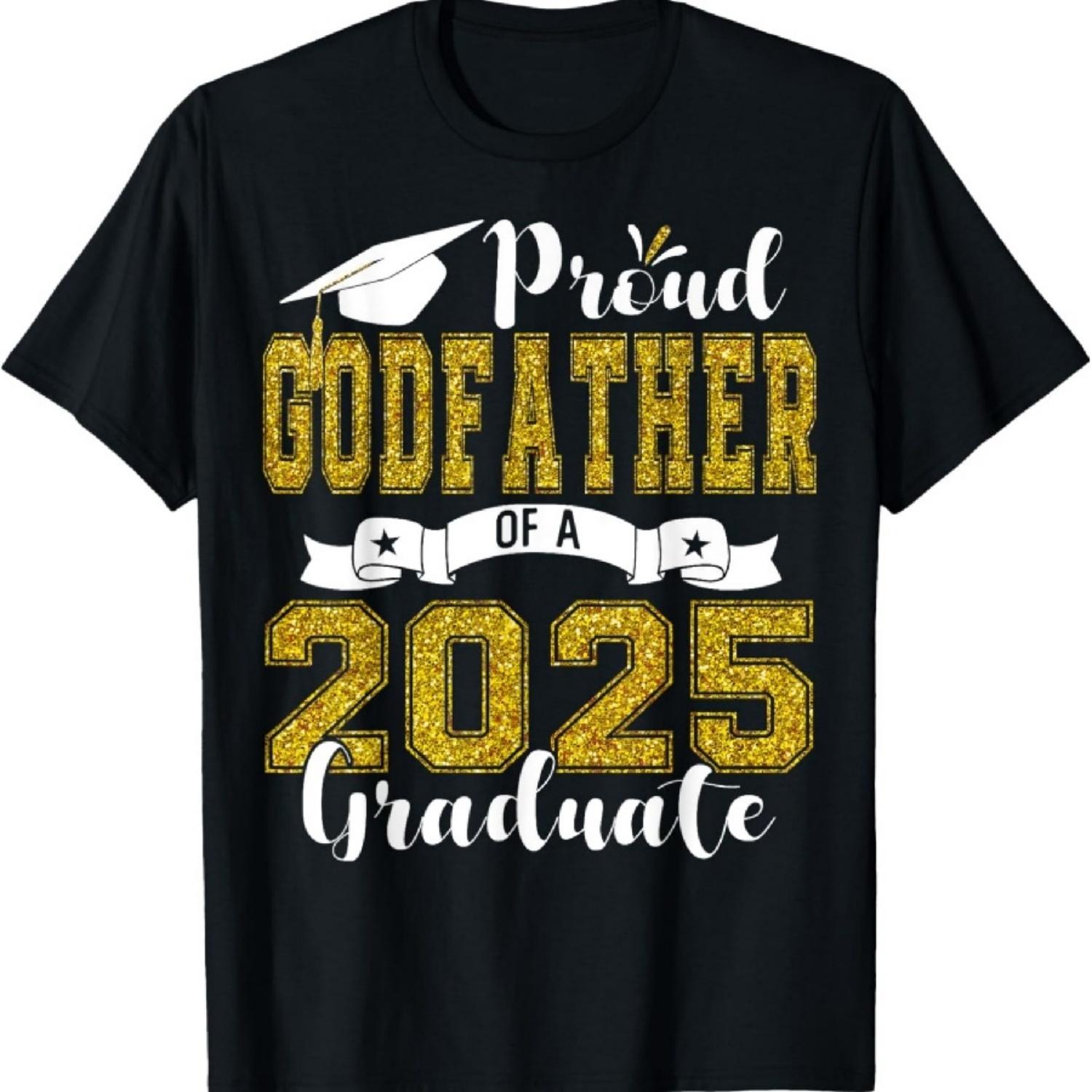 

Godfather Senior 2025 Proud Godfather of a Class of 2025 T-Shirt1 XXXXXL чорний