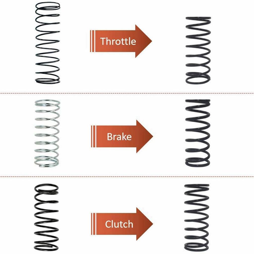 Upgrade Mod Pedal Spring Kit Brake Throttle Clutch Modification for G25 G27 G29 DFGT Racing Wheel