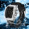 New Fashionable Luxury Men's Sports Electronic Watch Waterproof Countdown Calendar Night Light Men's Electronic Wristwatch