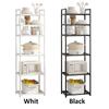 6 Tier Metal Storage Shelf Multi-Function Storage Rack Shelving Unit Pantry Shelves for Kitchen Bathroom Laundry
