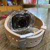 Transparent Modification Kit for Apple Watch Ultra 3 2 49mm Series 11 10 46mm 42mm PC+TPU Strap for Iwatch 9 8 7 45 41mm 40 44mm