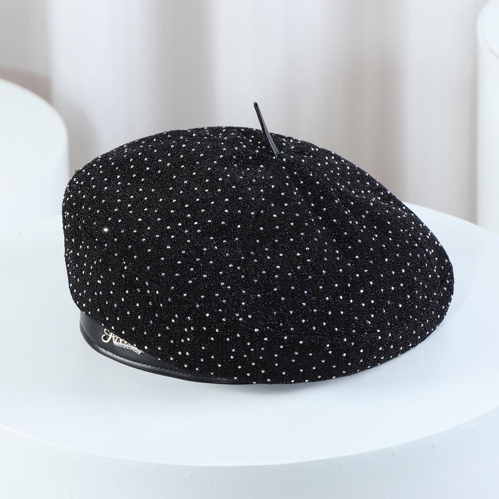 Female Beret Painter Hat Casual Versatile High-end Hat Beret